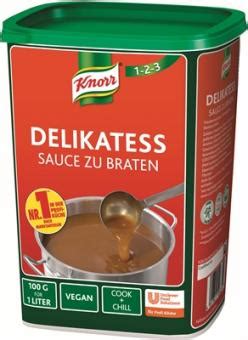 FriFro Onlineshop Knorr Delikatess Sauce Zum Braten Instant 1kg