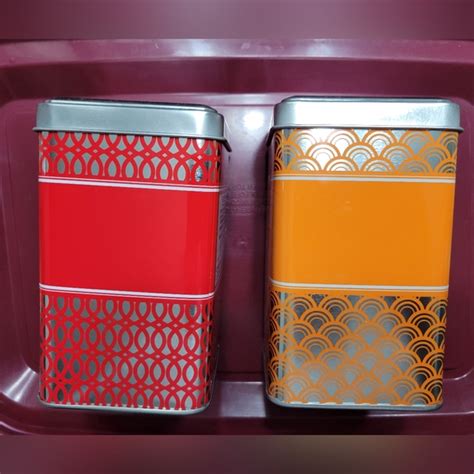 Keep Calm Kitchen Set Of Browne Ashley Tea Tin Cans With Lids