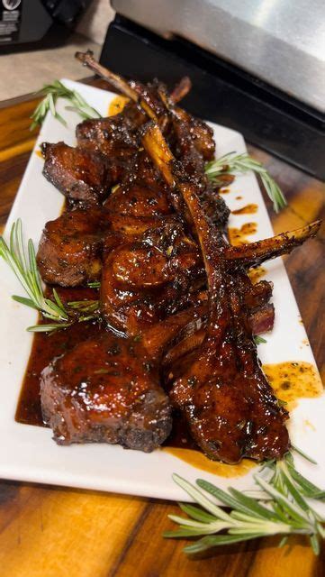 Messy Eats On Instagram Cajun Honey Glazed Lamb Chops W A