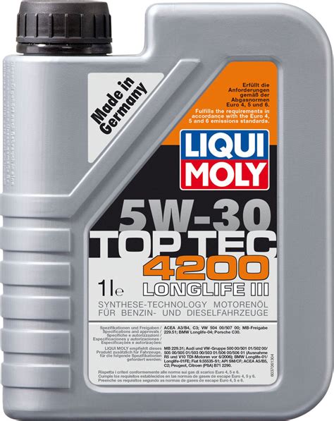 Liqui Moly Top Tec 4200 5W 30 1L Skroutz Gr