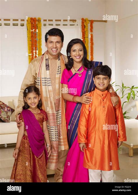 Indian Family In Traditional Wear Deals | www.a-lok.com