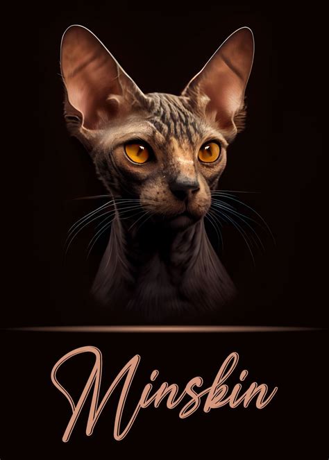 Minskin Portrait Poster By Artistic Paradigms Displate