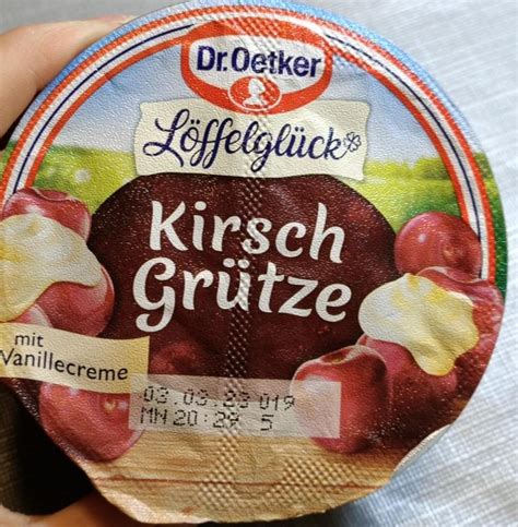 Kirsch Gr Tze Mit Vanillecreme Dr Oetker