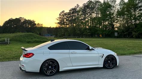 Straight Piped BMW M4 Fighting For Traction POV YouTube