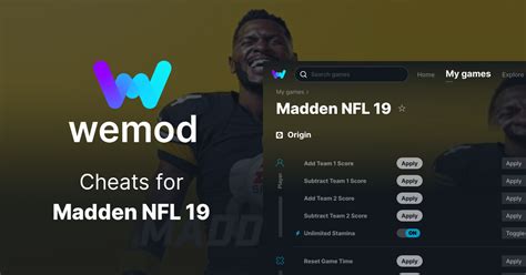 Madden NFL 19 Cheats & Trainers for PC | WeMod