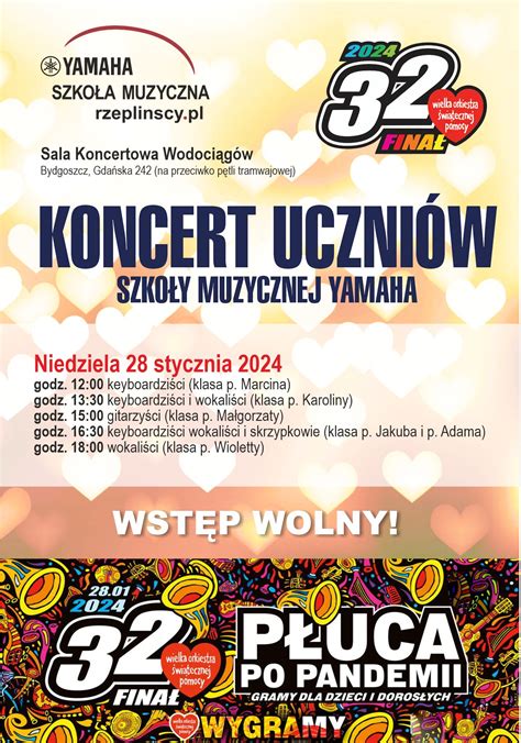 Koncerty WOŚP 2024 Edukacja Rzeplinscy