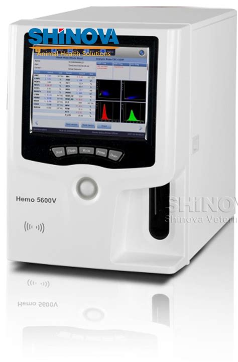 5 Diff Fully Automatic Veterinary Hematology Analyzer Shinova Vet