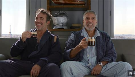 George Clooney et Jean Dujardin à nouveau réunis dans une pub Nespresso