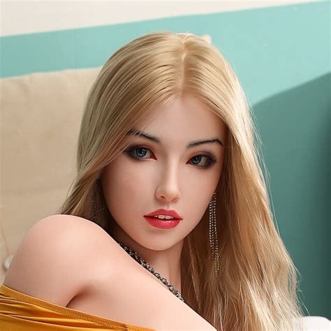 Sex Doll Head Silicone Realistic Implanted Hairs Western Beauty Adult