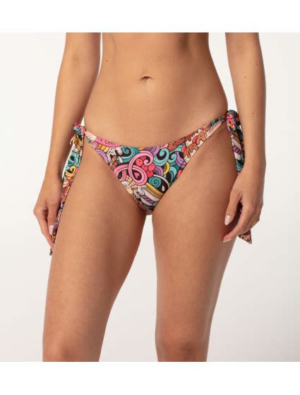 Aloha From Deer Love Thy Ice Cream Bikini Bows Bottom WBBB AFD353