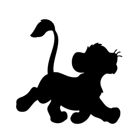 Lion king Svg, Lion king silhouette, Simba Svg, Animal Kingd - Inspire ...