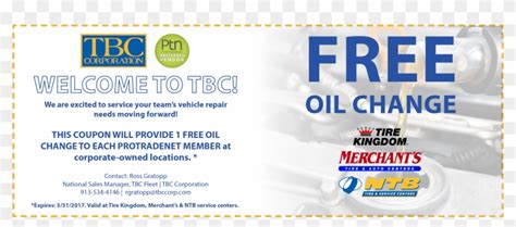 Printable Oil Change Coupons