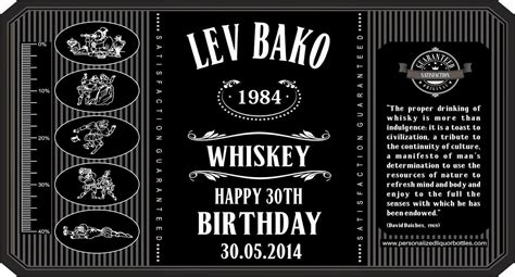 Printable Whiskey Label Template Free Printable