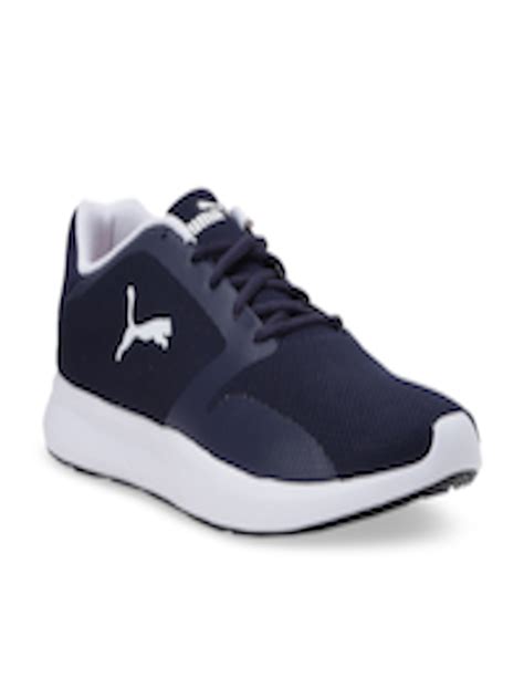 Buy Puma Men Navy Blue White Feet Rodeo X2 Running Shoes Sports Shoes