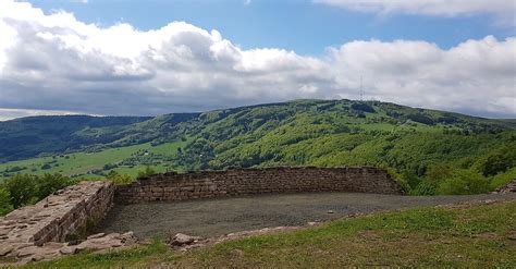 Rhön Rundweg 6 Osterburg Bischofsheim Rhön BERGFEX Wanderung