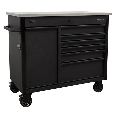 Mobile Tool Cabinet 1120mm With Power Tool Charging Drawer Huttie