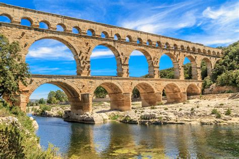 Aqu Dukt Pont Du Gard Alte Wasserleitung Wird Zur Sehensw Rdigkeit