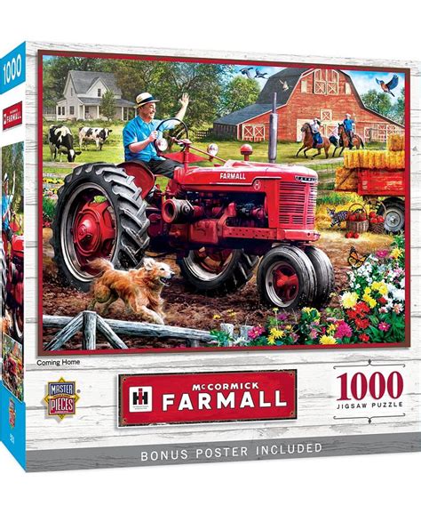 Masterpieces Puzzles Masterpieces Farmall Coming Home 1000 Piece