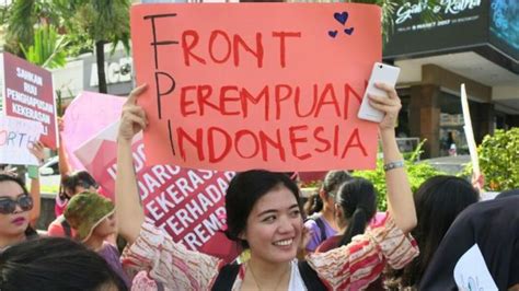 Aksi Women S March 2018 Indonesia Soroti Pembunuhan Perempuan