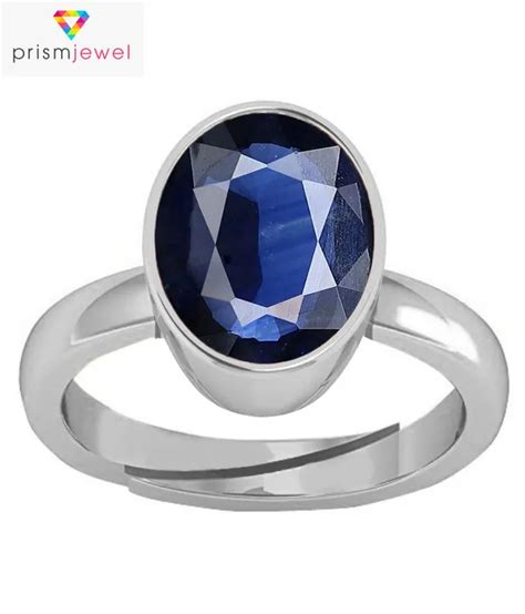 Prism Jewel Ratti Blue Sapphire Neelam Ring Price In India Buy