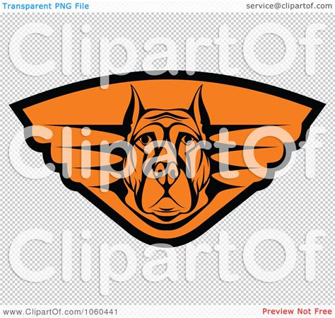 Royalty-Free Vector Clip Art Illustration of a Big Dog Logo - 3 by ...