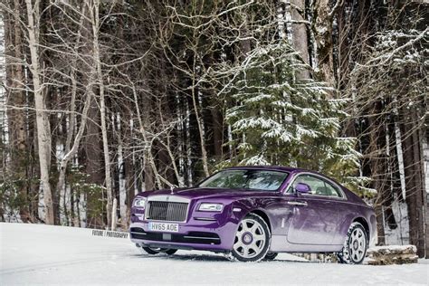 Gallery: Purple Rolls-Royce Wraith in the Swiss Alps - GTspirit