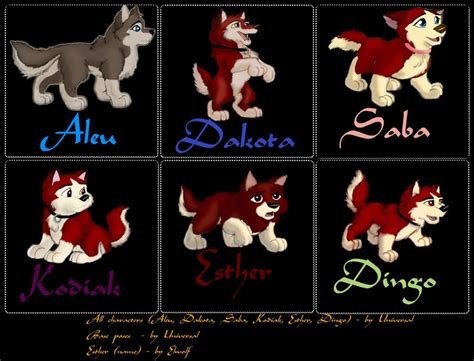 Balto and Jenna's puppies by ElwolfakaLutik on DeviantArt