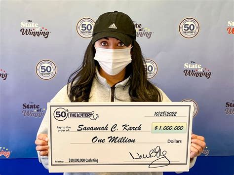 Mass State Lottery Winner Woman Wins 1 Million Prize Off Of Scratch