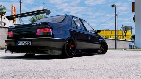 Peugeot 405 GLX Add On OIV Tuning Animated GTA5 Mods