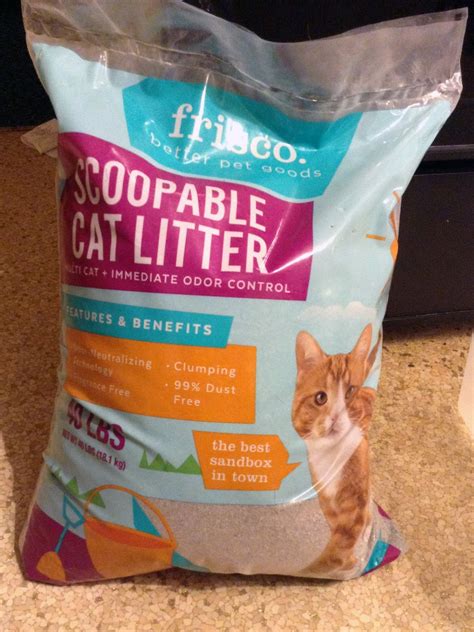 Its All About The Cats Review Frisco Scoopable Cat Litter