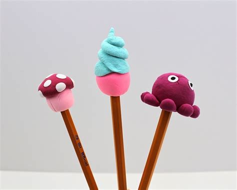 cute pencil toppers  carolyn lafleur blog