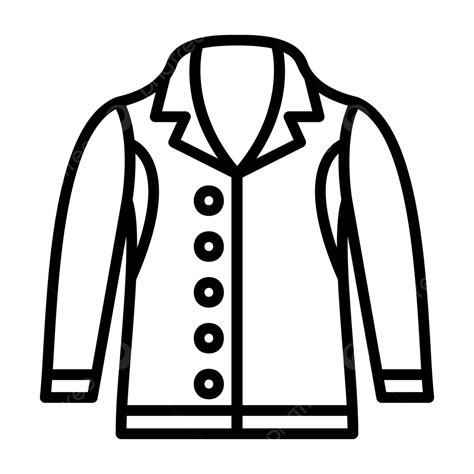 coat  icon vector coat icon appareal clothes png  vector
