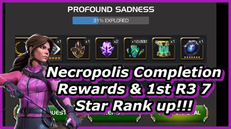 Necropolis Completion Rewards Marvel Contest Of Champions Youtube