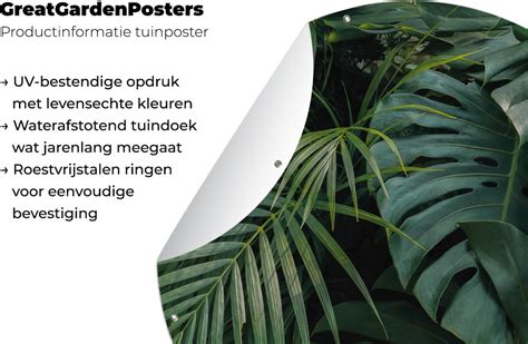 Tuincirkel Planten Jungle Bladeren Tropisch X Cm Ronde