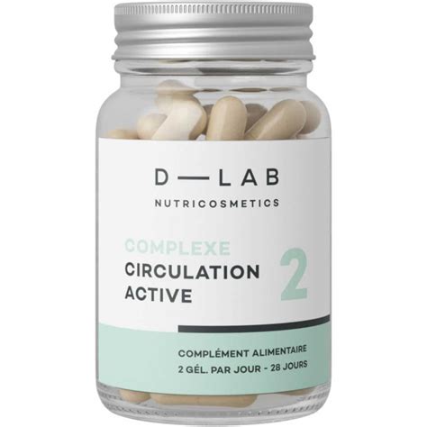 Complexe Circulation Active D LAB Nutricosmetics Compléments