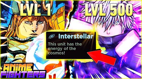 My NEW DIVINE Passive Interstellar MAX Level 500 DIVINE Gojo In