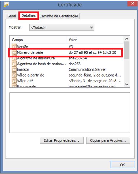 Como Localizo O N Mero De S Rie Do Meu Certificado Digital