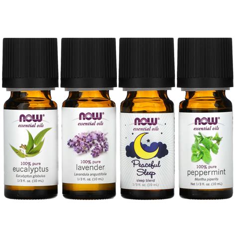 Now Foods Let There Be Peace Quiet Relaxing Essential Oils Kit