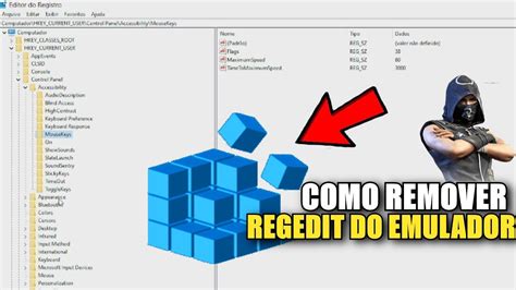 Como Tirar A Regedit Do Free Fire Pc Mouse E Emulador Sem Refresh Pc