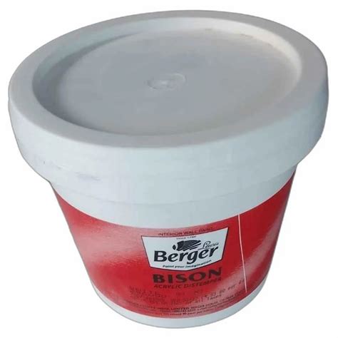 Berger Bison Acrylic Distemper 10 Ltr At Rs 480 Bucket In Aligarh ID