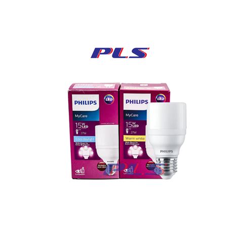 Philips หลอดไฟฟลปส LED BRIGHT Mycare 15 000 ชวโมง 15W 6500K 3000K