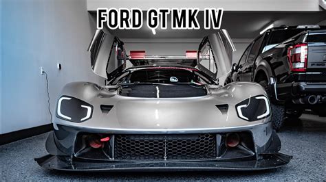 Exclusive Ford GT Mk IV RACE CAR Unveiling Only 67 Will Be Produced