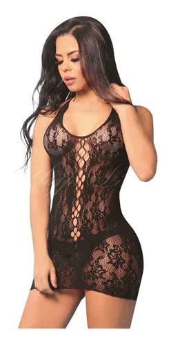 Lingerie Sexy Mini Vestido Arrast O Sensual Luxo Sedutor Mercadolivre