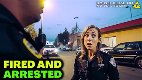 When Corrupt Female Cops Realize They Got Caught Youtube