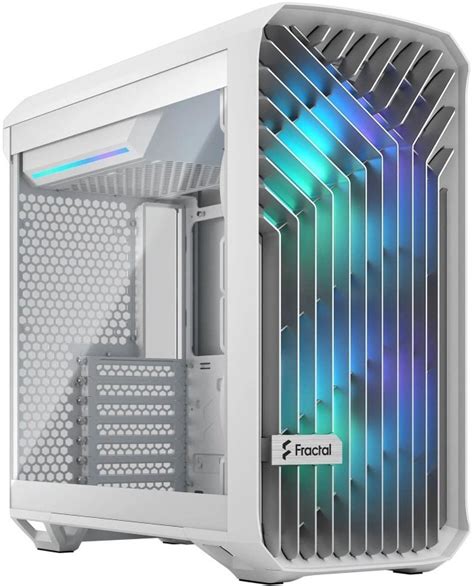 Fractal Design Torrent Compact TG RGB Mid Tower Case - White USB 3.0 ...