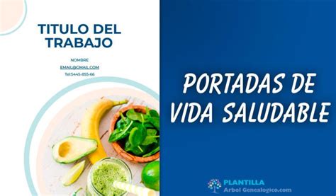 Portadas De Vida Saludable Trabajos Y Cuadernos