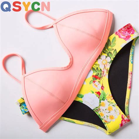 Qsycn 2018 New Womens Summer Sexy Bikini Swimsuit Bathing Suit