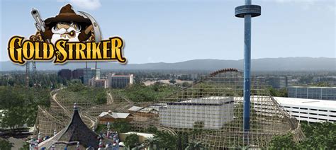 California's Great America Announces Gold Striker - Coaster101