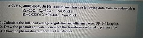 Answered Transformer Bartleby