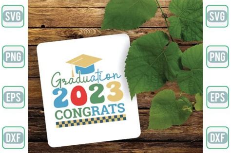 Graduation 2023 Congrats Svg Graphic By Svg Design Hub Creative Fabrica